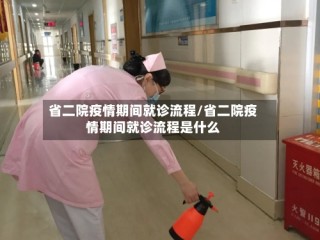 省二院疫情期间就诊流程/省二院疫情期间就诊流程是什么