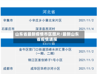 山东省最新疫情市区图片/最新山东省疫情通报