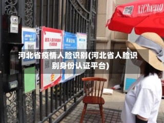 河北省疫情人脸识别(河北省人脸识别身份认证平台)
