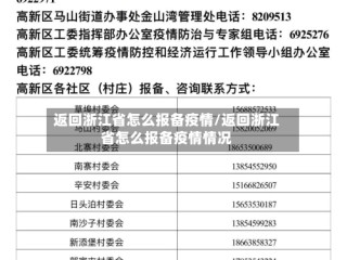 返回浙江省怎么报备疫情/返回浙江省怎么报备疫情情况