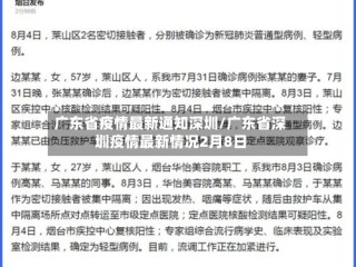 广东省疫情最新通知深圳/广东省深圳疫情最新情况2月8日