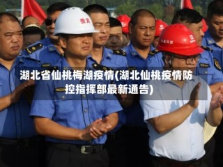 湖北省仙桃梅湖疫情(湖北仙桃疫情防控指挥部最新通告)