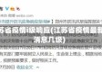 江苏省疫情i级响应(江苏省疫情最新消息几级)