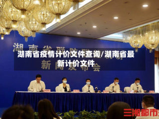 湖南省疫情计价文件查询/湖南省最新计价文件