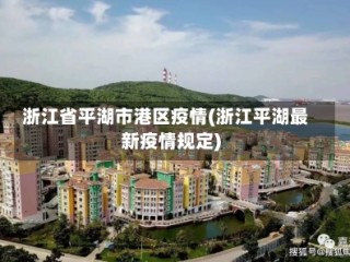 浙江省平湖市港区疫情(浙江平湖最新疫情规定)