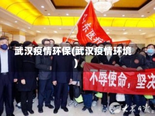 武汉疫情环保(武汉疫情环境)