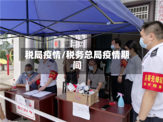 税局疫情/税务总局疫情期间