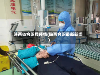 陕西省合阳县疫情(陕西合阳最新新闻)