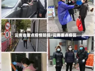 云南省重点疫情防控/云南重点疫区
