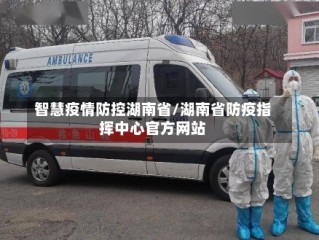 智慧疫情防控湖南省/湖南省防疫指挥中心官方网站