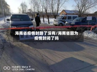 海南省疫情封路了没有/海南省因为疫情封闭了吗