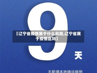 【辽宁省疫情属于什么风险,辽宁省属于疫情区吗】