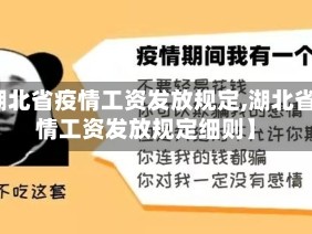 【湖北省疫情工资发放规定,湖北省疫情工资发放规定细则】