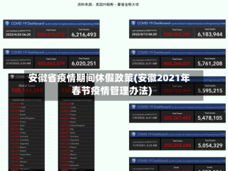 安徽省疫情期间休假政策(安徽2021年春节疫情管理办法)