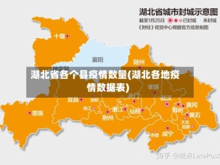 湖北省各个县疫情数量(湖北各地疫情数据表)