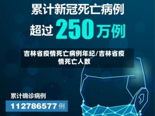 吉林省疫情死亡病例年纪/吉林省疫情死亡人数