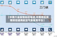 【中南六省疫情防控电话,中南地区疫情防控通用航空气象服务平台】