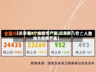 【近来哪4个省疫情严重,近来那几个地方疫情严重】