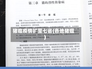 猪瘟疫情扩至七省(各地猪瘟)