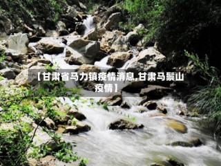 【甘肃省马力镇疫情消息,甘肃马鬃山疫情】
