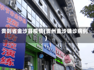 贵则省金沙县疫情(贵州金沙确诊病例)