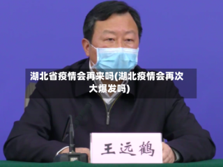 湖北省疫情会再来吗(湖北疫情会再次大爆发吗)