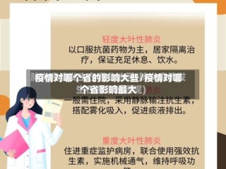 疫情对哪个省的影响大些/疫情对哪个省影响最大