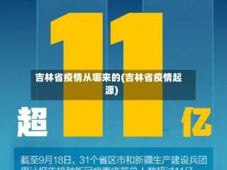 吉林省疫情从哪来的(吉林省疫情起源)