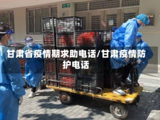 甘肃省疫情期求助电话/甘肃疫情防护电话
