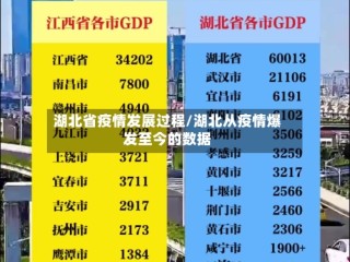湖北省疫情发展过程/湖北从疫情爆发至今的数据
