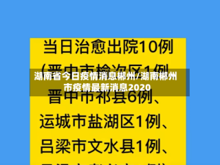 湖南省今日疫情消息郴州/湖南郴州市疫情最新消息2020