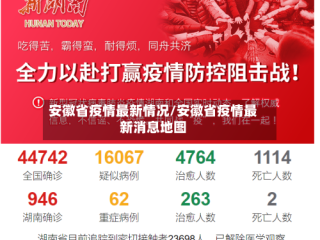 安徽省疫情最新情况/安徽省疫情最新消息地图