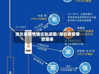 湖北省疫情确诊轨迹图/湖北省疫情数据表