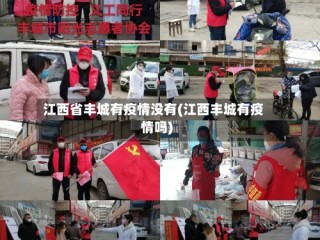 江西省丰城有疫情没有(江西丰城有疫情吗)