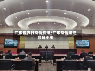 广东省农村疫情专班/广东疫情防控领导小组