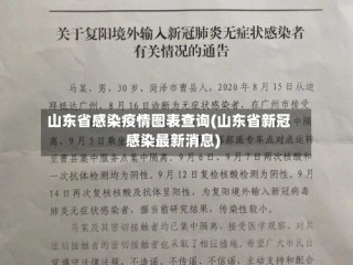 山东省感染疫情图表查询(山东省新冠感染最新消息)