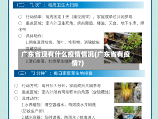广东省现有什么疫情情况(广东省有疫情?)