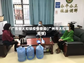 广东省太和镇疫情查询(广州市太和镇 疫情)