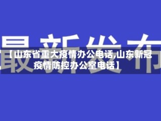 【山东省重大疫情办公电话,山东新冠疫情防控办公室电话】