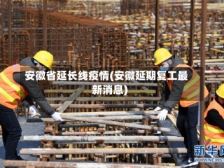 安徽省延长线疫情(安徽延期复工最新消息)