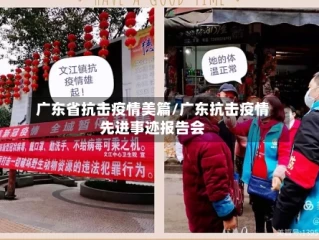 广东省抗击疫情美篇/广东抗击疫情先进事迹报告会