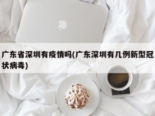 广东省深圳有疫情吗(广东深圳有几例新型冠状病毒)