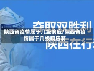陕西省疫情属于几级响应/陕西省疫情属于几级响应啊