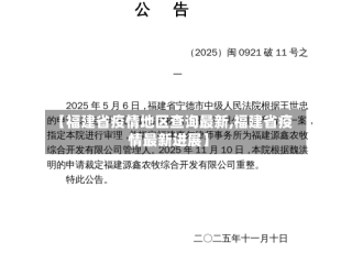【福建省疫情地区查询最新,福建省疫情最新进展】