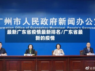 最新广东省疫情最新排名/广东省最新的疫情