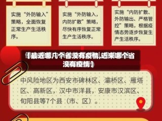 【最近哪几个省没有疫情,近来哪个省没有疫情】