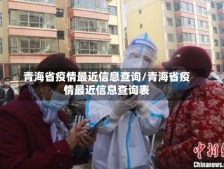 青海省疫情最近信息查询/青海省疫情最近信息查询表