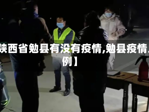 【陕西省勉县有没有疫情,勉县疫情几例】