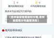 【贵州省疫情等级划分图,贵州省疫情分布最新消息】