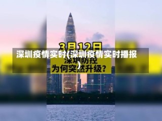 深圳疫情实时(深圳疫情实时播报)